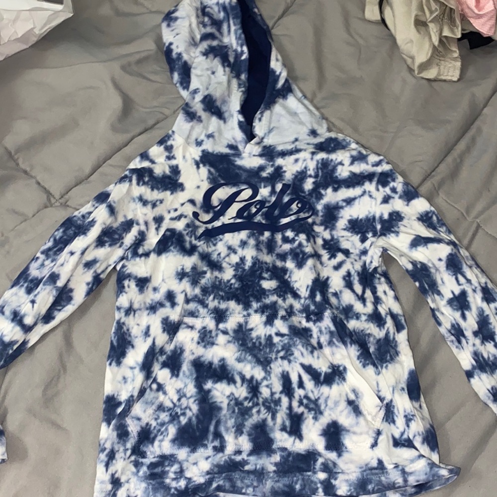 Polo long sleeve hoodie